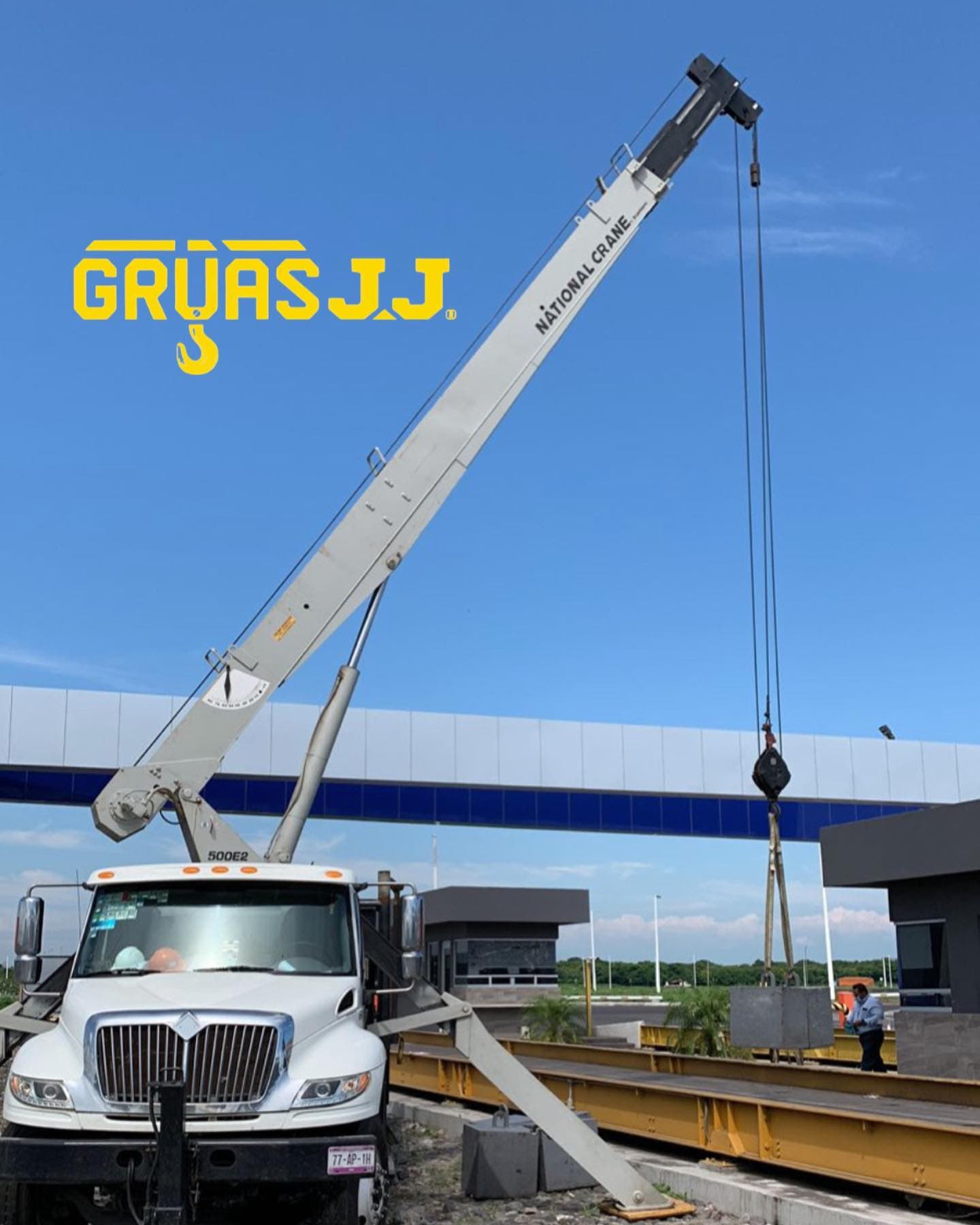 Izaje en obra de construcción